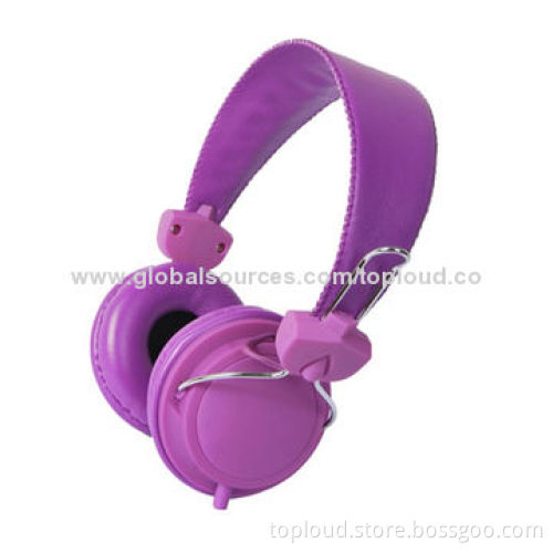 Headphone, with customized brand, for mobile phone, good sound, mini mic in line